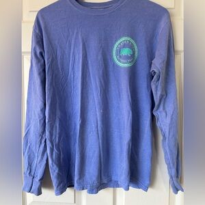 Crater Lake OR Purple Long Sleeve Tee